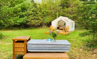 The Dyrt's photo at Tentrr Signature Site - WATER + WOODS near Feura Bush, NY