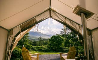 The Dyrt's photo at Tentrr Signature Site - The Old Catskill Game Farm Abandoned Zoo: Mountain View Site near Hensonville, NY