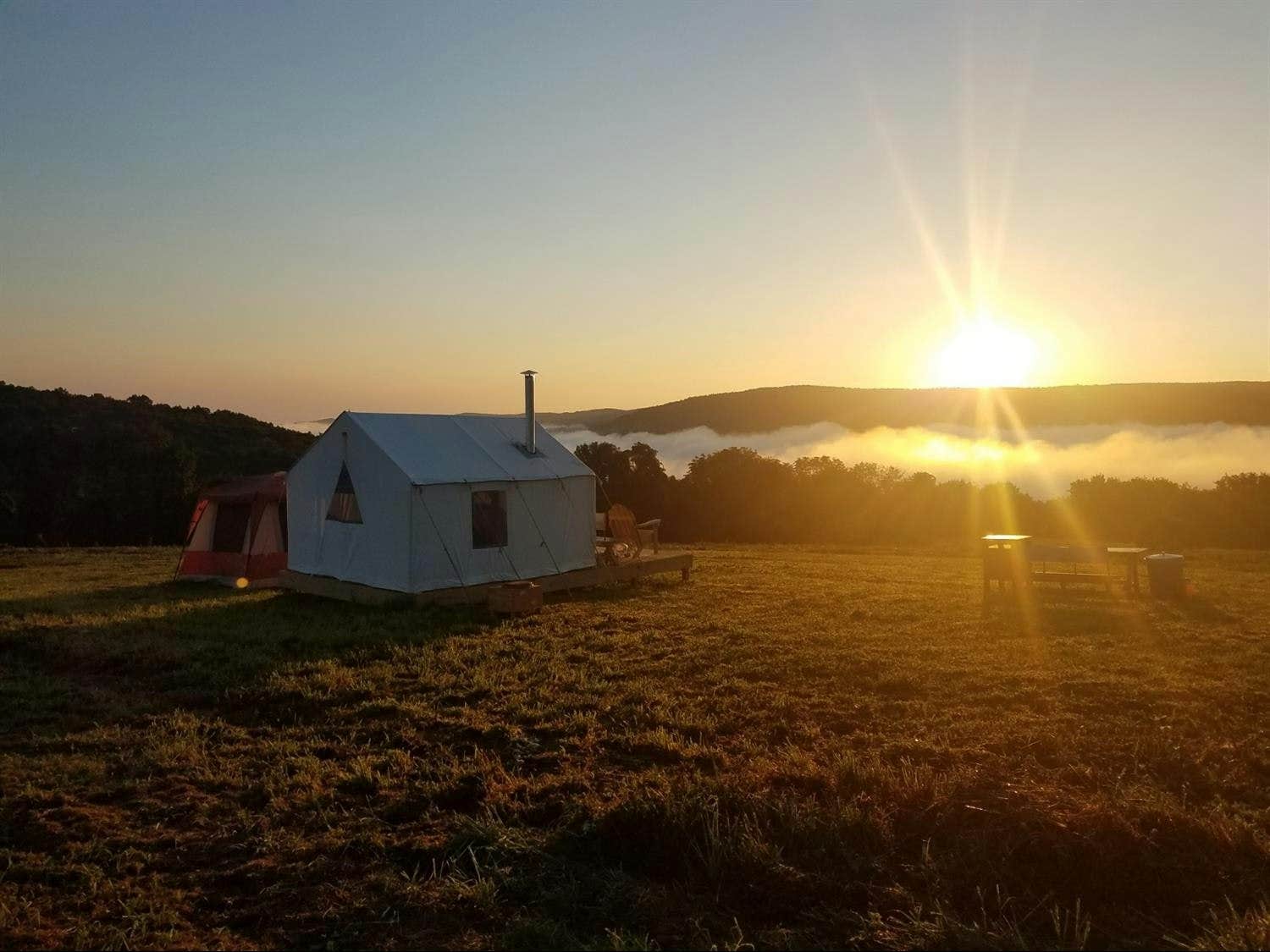 The Dyrt's photo at Tentrr Signature Site - Lake View Retreat near Fort Plain, NY