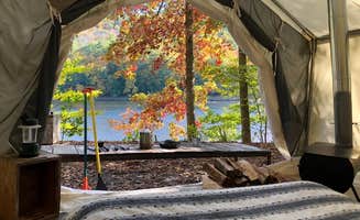The Dyrt's photo at Tentrr Signature Site - River's Edge on the Canal near Rowland, PA