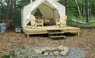 The Dyrt's photo at Tentrr Signature Site - Meadow Ridge Farm Woods near Middlebury, CT