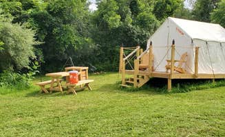 The Dyrt's photo at Tentrr Signature Site - Beerocracy Empire Signature Site near Pine City, NY