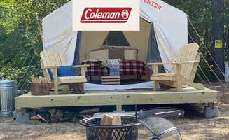 The Dyrt's photo at Tentrr Signature Site - An Island view at Kiwanis Beach - Coleman Cooking Site near Standish, ME