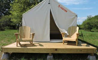 The Dyrt's photo at Tentrr Signature Site - Ancient Oak in Historic Orchard Northern Spy near Kerhonkson, NY