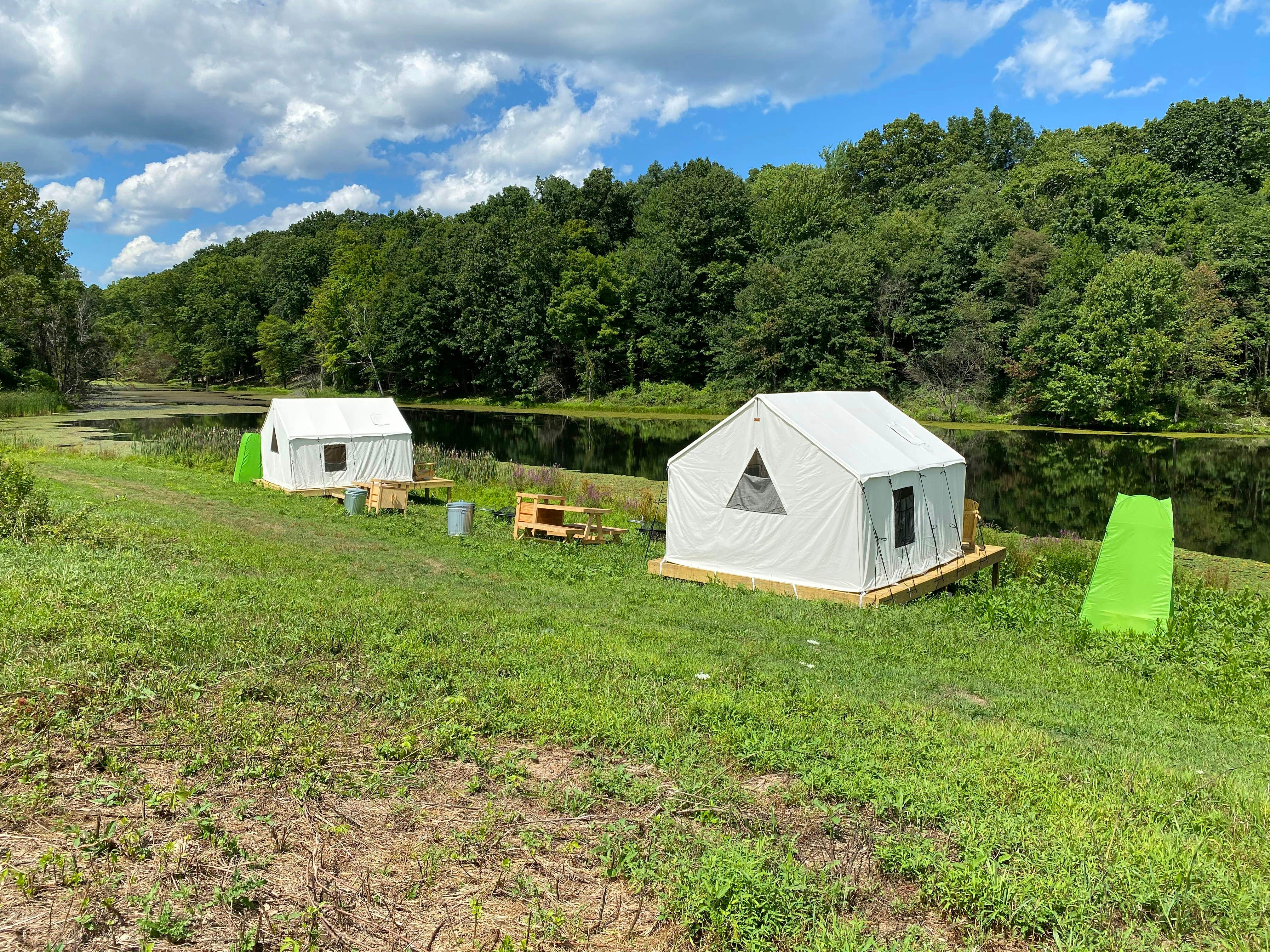 The Dyrt's photo at Tentrr Signature Site - Lakeside Tents in Historic Orchard near Kingston, NY