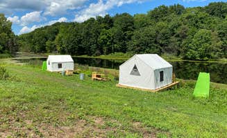 The Dyrt's photo at Tentrr Signature Site - Lakeside Tents in Historic Orchard near Kerhonkson, NY
