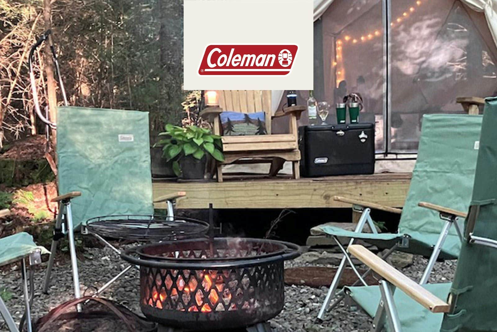 The Dyrt's photo at Tentrr Signature Site - Adirondack - Coleman Outfitted Site near Cortland, NY