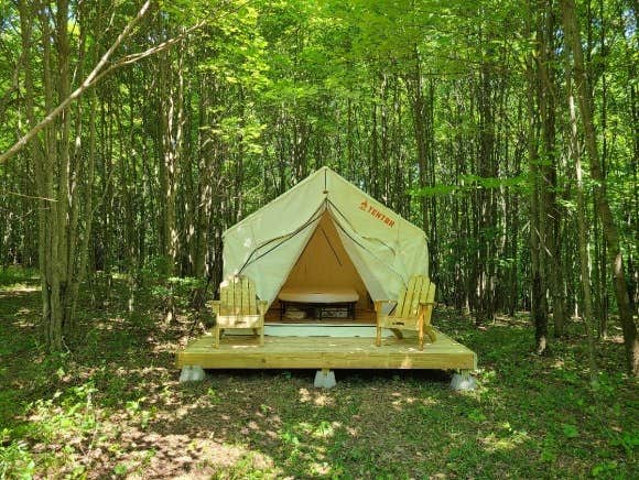 The Dyrt's photo at Tentrr Signature Site - Occanum Creek near Windsor, NY