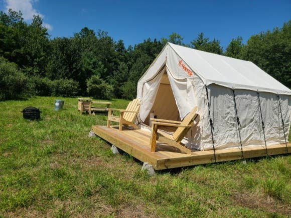 The Dyrt's photo at Tentrr Signature Site - Agfa Lake near Windsor, NY
