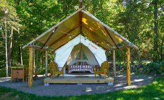 The Dyrt's photo at Tentrr Signature Site - Appalachian Trail Hilltop Hideaway - Coleman Cooking Site near Paterson, NJ