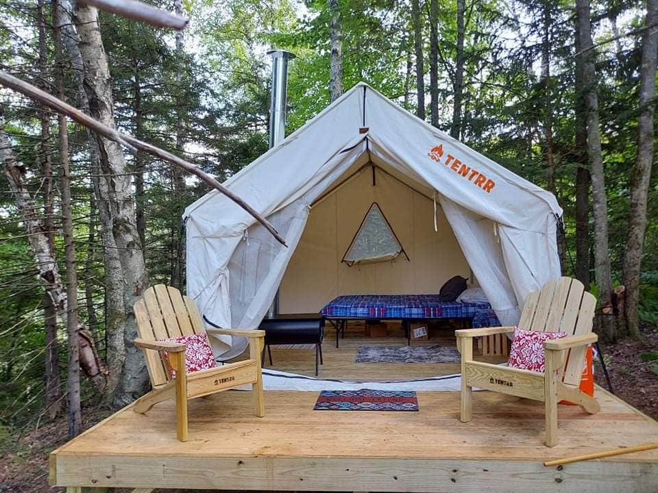 The Dyrt's photo at Tentrr Signature Site - Bluejay Boulevard near Eden Mills, VT