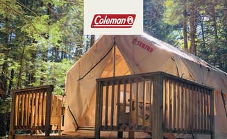 The Dyrt's photo at Tentrr Signature Site - Ramble On at the Tentrr Catskill Retreat - Stream View - Coleman Outfitted Site near Upper Delaware National Scenic and Recreation River