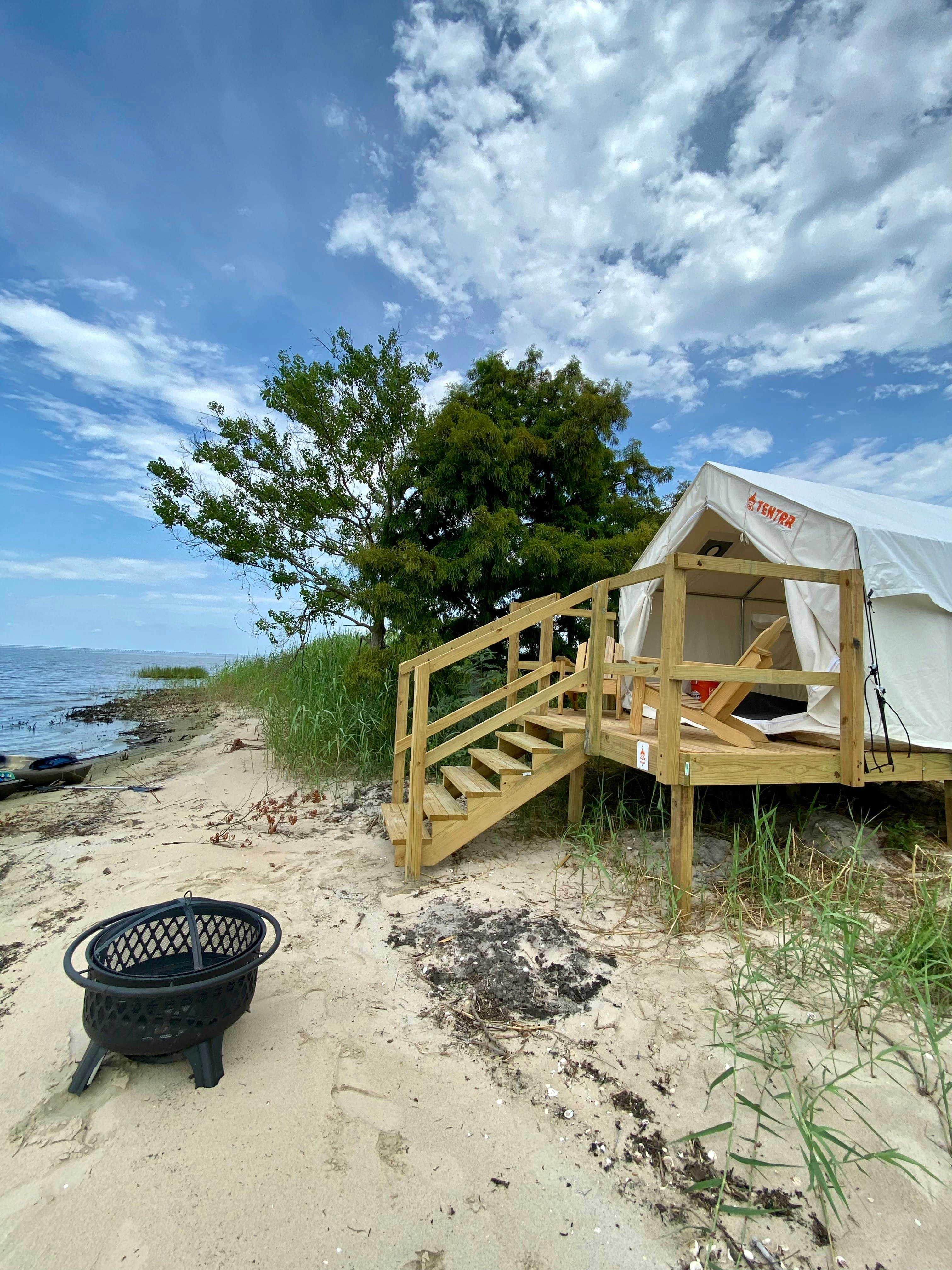 The Dyrt's photo at Tentrr State Park Site - Louisiana Fontainebleau State Park - Paddle Out J - Single Camp near Abita Springs, LA