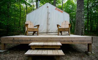 The Dyrt's photo at Tentrr State Park Site - Maine Camden Hills State Park - Ocean Watch Tentrr 2 - Single Camp near Searsmont, ME