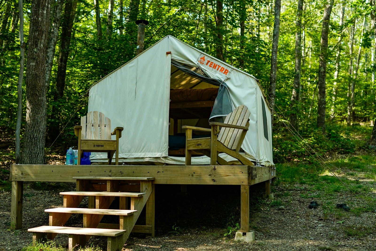 The Dyrt's photo at Tentrr State Park Site - Maine Camden Hills State Park - Bay View Tentrr 1 - Single Camp near Camden, ME