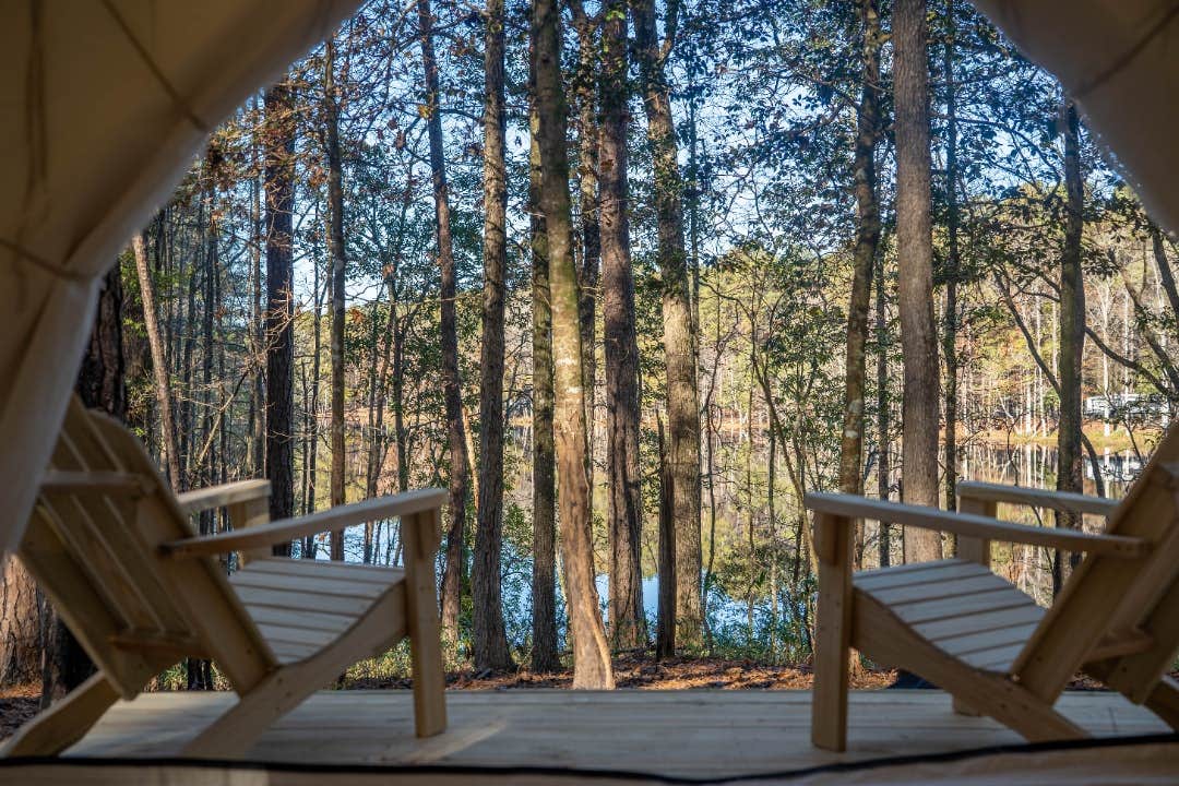 The Dyrt's photo at Tentrr State Park Site - Mississippi Clarkco State Park - Lakeview C - Single Camp near Meridian, MS