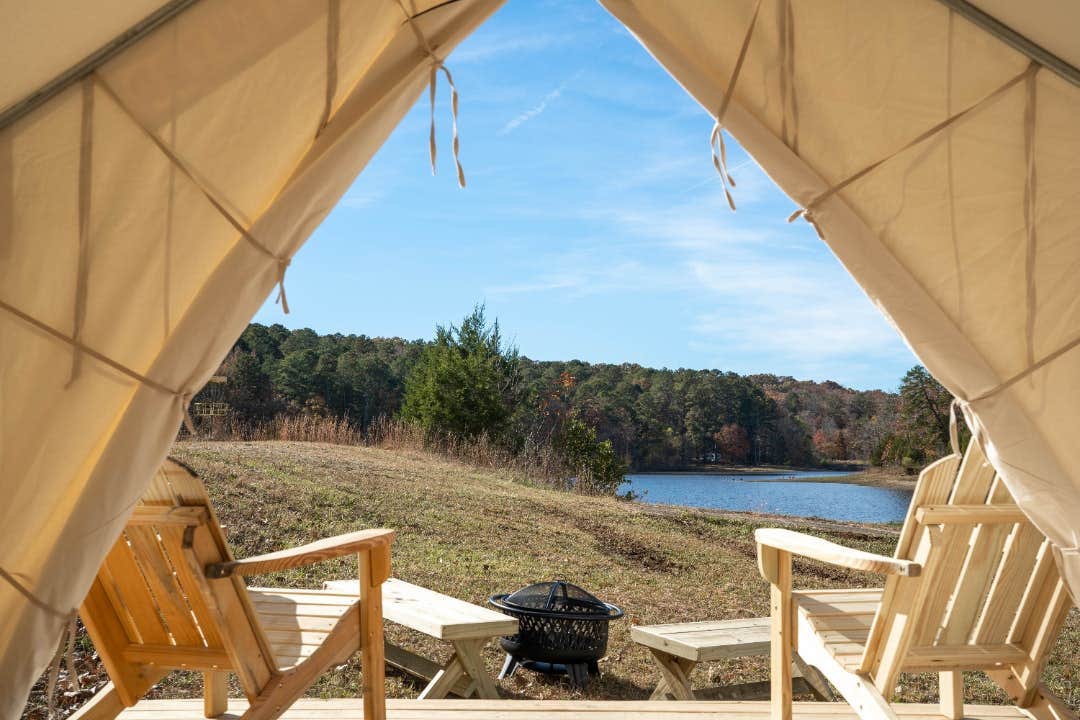 The Dyrt's photo at Tentrr State Park Site - Mississippi Tishomingo State Park - Haynes Lake North F - Double Camp near Belden, MS