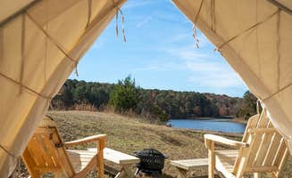 The Dyrt's photo at Tentrr State Park Site - Mississippi Tishomingo State Park - Haynes Lake North F - Double Camp near Dennis, MS