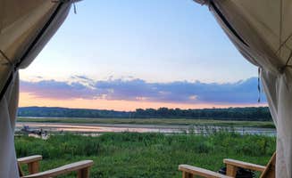 The Dyrt's photo at Tentrr State Park Site - Nebraska Louisville SRA - Riverview C - Single Camp near Waterloo, NE