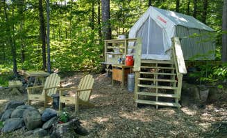 The Dyrt's photo at Tentrr Signature Site - Sunrise at The Old Miller Shed Company near Dexter, ME