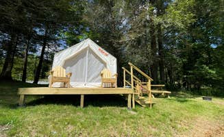 The Dyrt's photo at Tentrr Signature Site - Lakeview Glampsite "Lakeside Lounge" (G2) near Scranton, PA