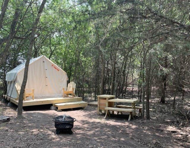 The Dyrt's photo at Tentrr Signature Site - Blue Moon Camping (Woods) near Ennis, TX