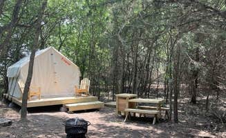 The Dyrt's photo at Tentrr Signature Site - Blue Moon Camping (Woods) near Bardwell, TX