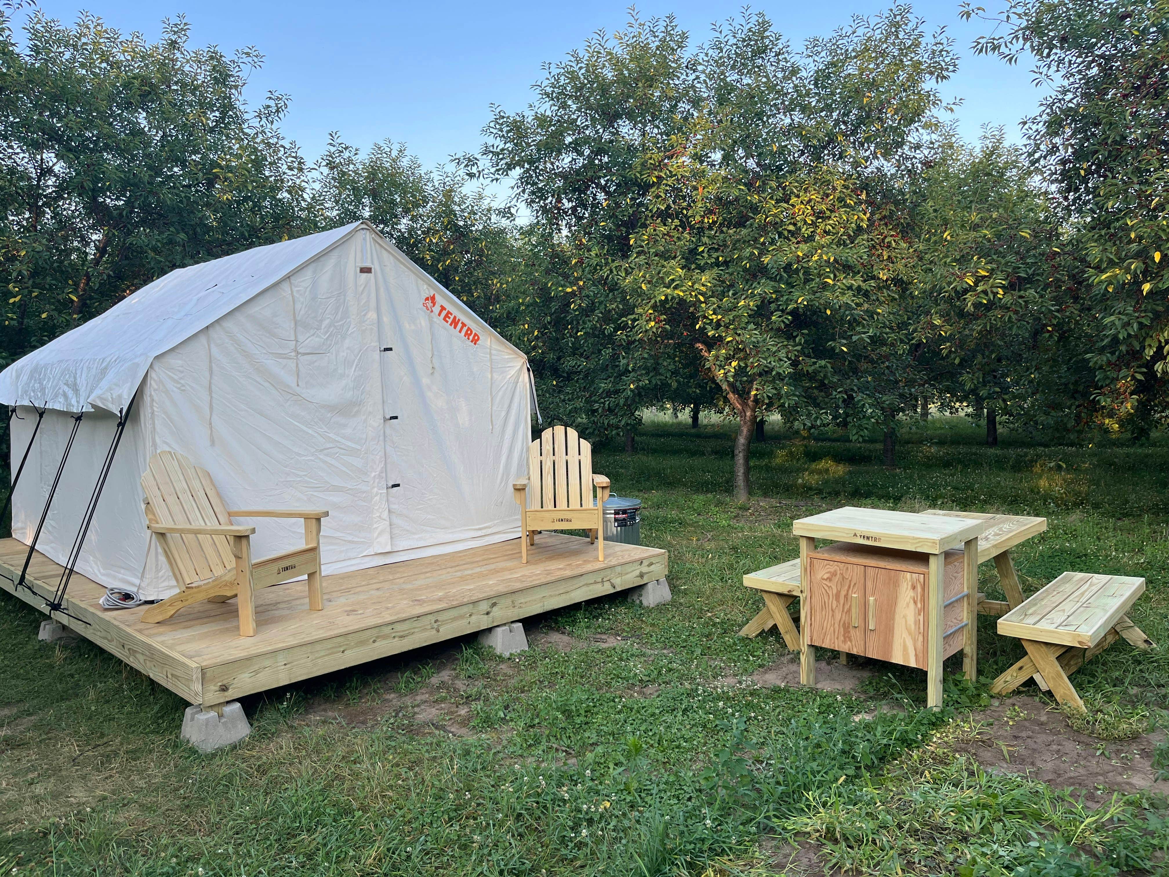 The Dyrt's photo at Tentrr Signature Site - Shooks Farm Site near Northport, MI