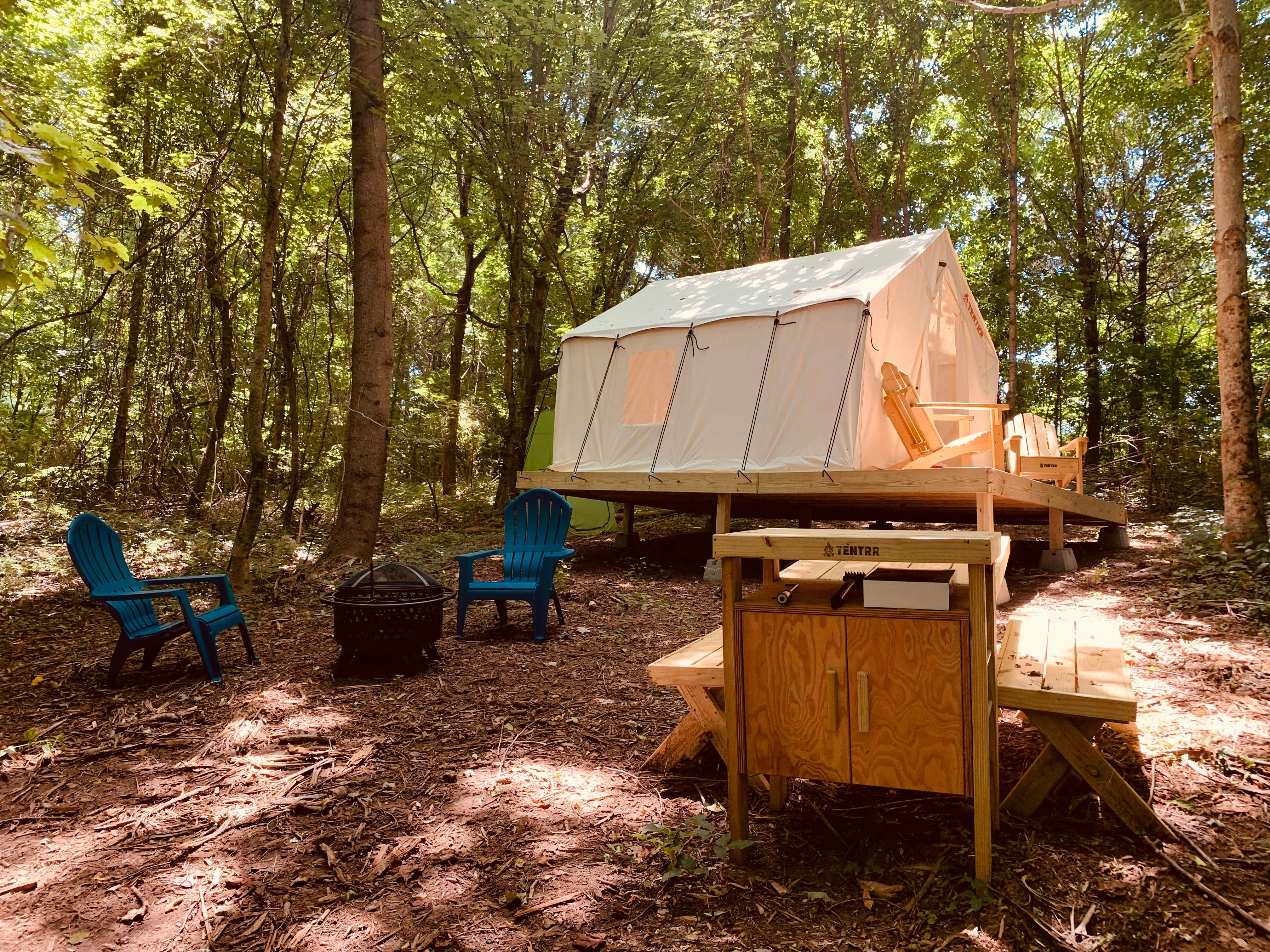 The Dyrt's photo at Tentrr Signature Site - Crestview Campsite Two near Birchwood, TN