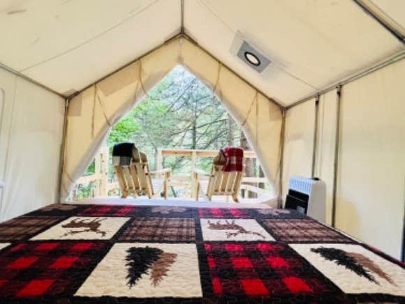 The Dyrt's photo at Tentrr Signature Site - Creekside Camp Signature Site at Whitewater Preserve near Point Marion, PA