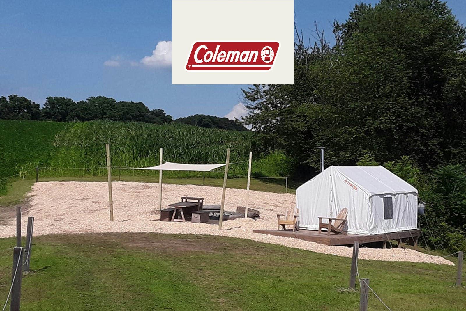 The Dyrt's photo at Tentrr Signature Site - Sky High Estate - Coleman Outfitted Site near Sunbury, PA