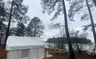 The Dyrt's photo at Tentrr State Park Site - Louisiana South Toledo Bend State Park - Site E - Single Camp near Anacoco, LA