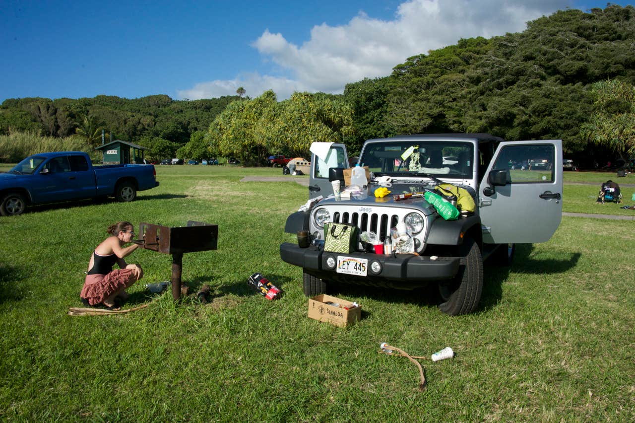 Stephanie Z.'s photo of rv camping at Kīpahulu Campground — Haleakalā National Park near Lahaina, HI