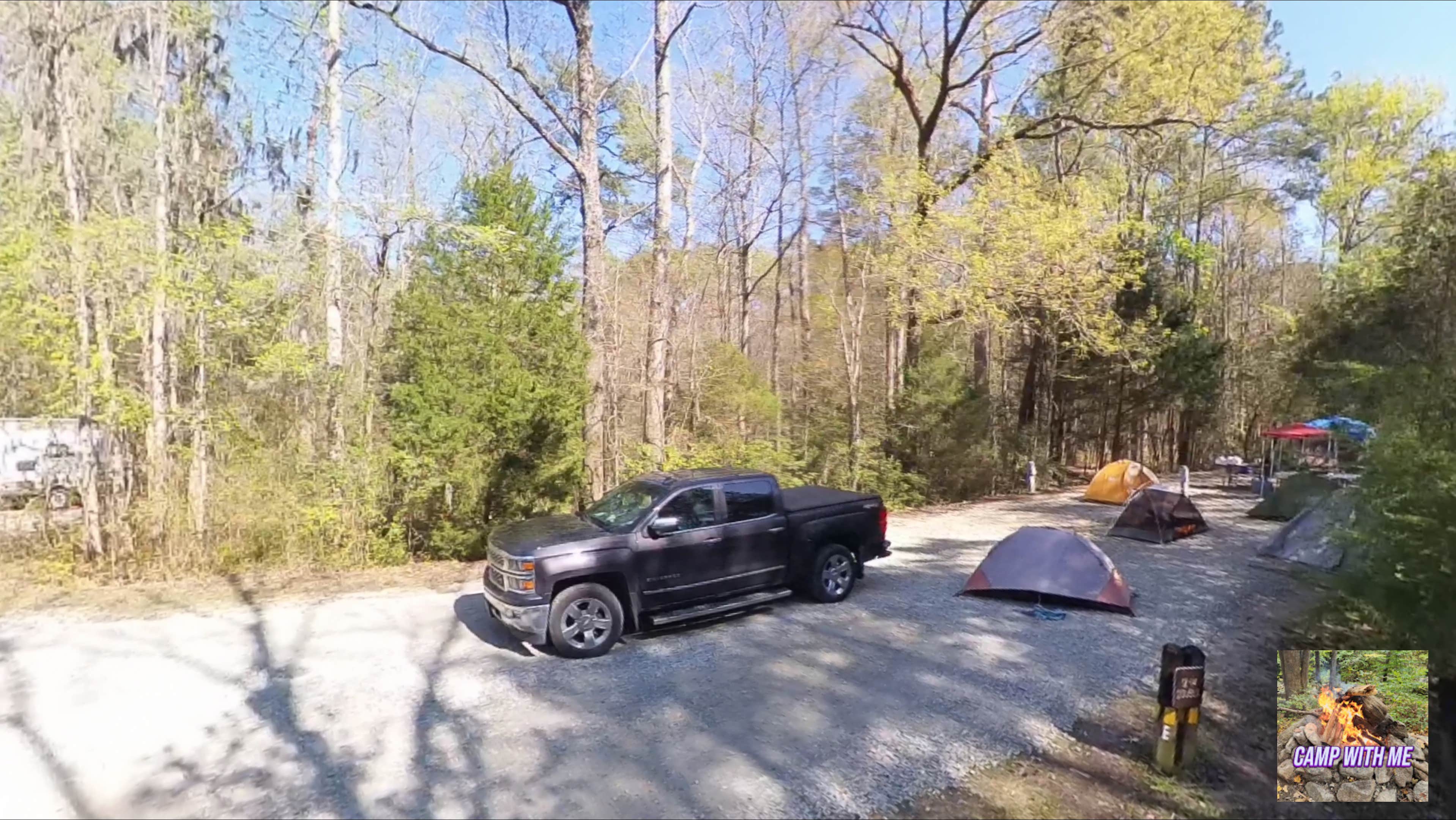 Camper-submitted photo at Croatan National Forest Neuse River Campground near Cherry Point, NC