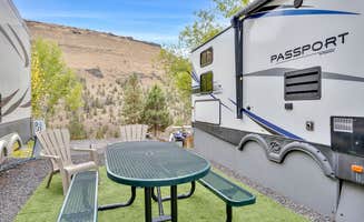 Lake S.'s photo of rv camping at Lake Simtustus Resort near Sisters, OR