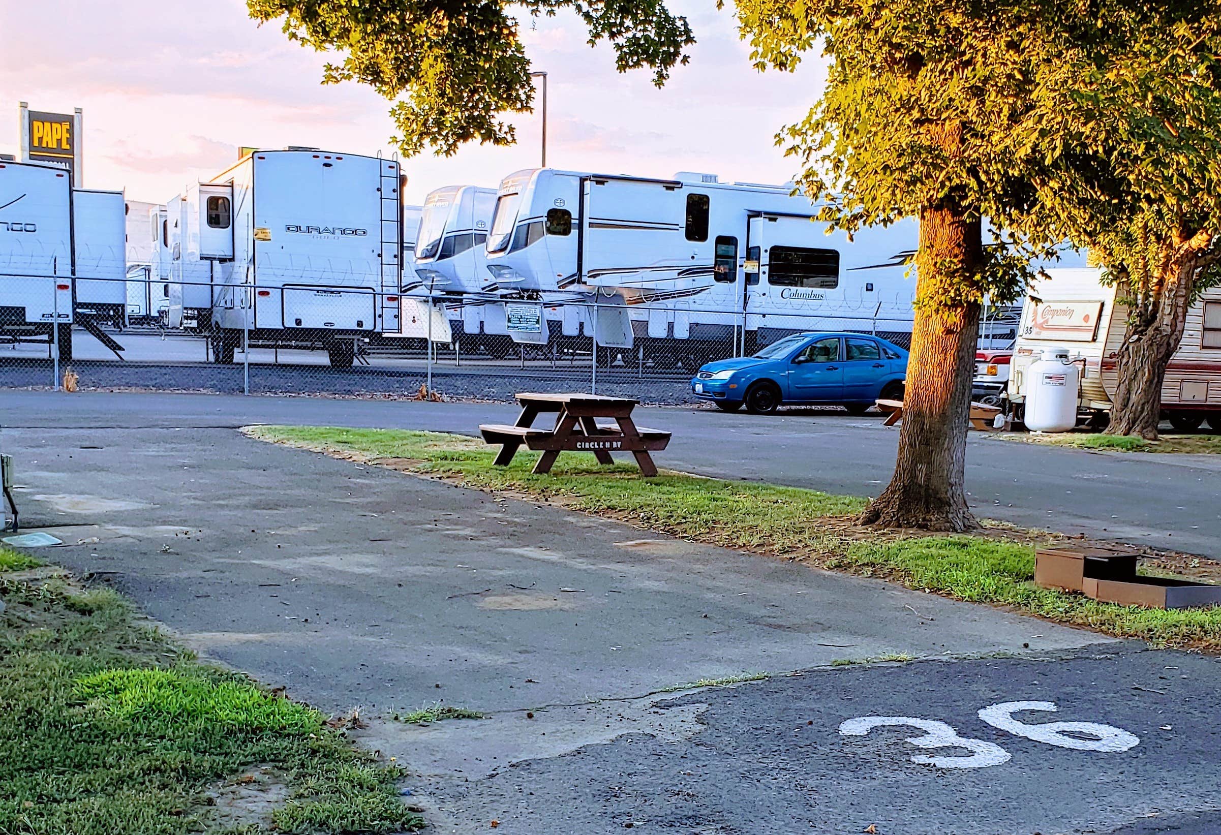 Jennifer B.'s photo of rv camping at CIRCLE H RV PARK & STORAGE, LLC near Ellensburg, WA