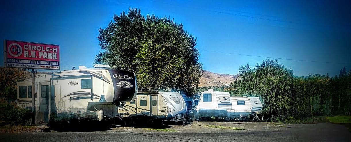 Jennifer B.'s photo of rv camping at CIRCLE H RV PARK & STORAGE, LLC near Parker, WA
