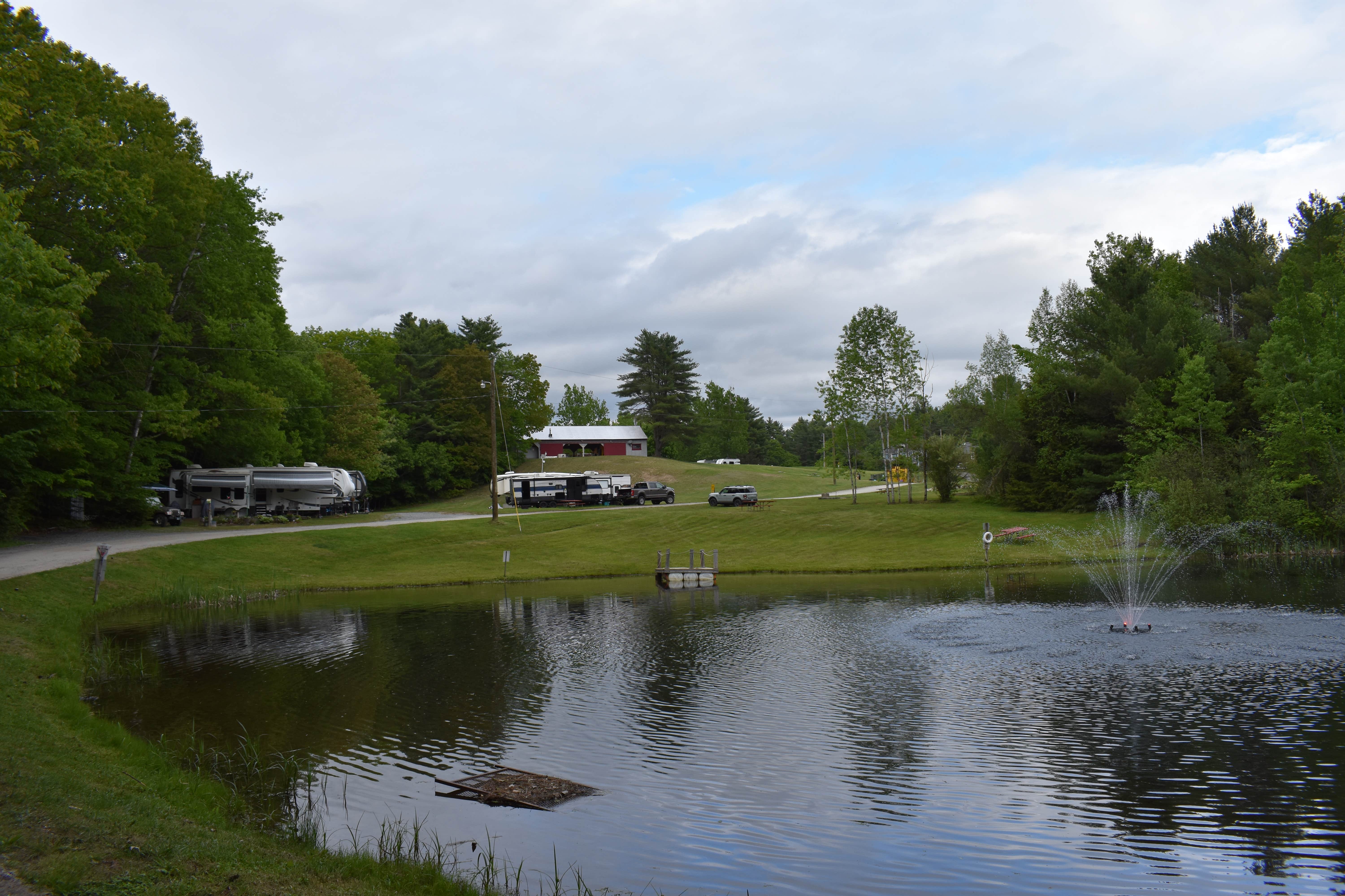 Camper-submitted photo at Crow's Nest Campground near Newport, NH
