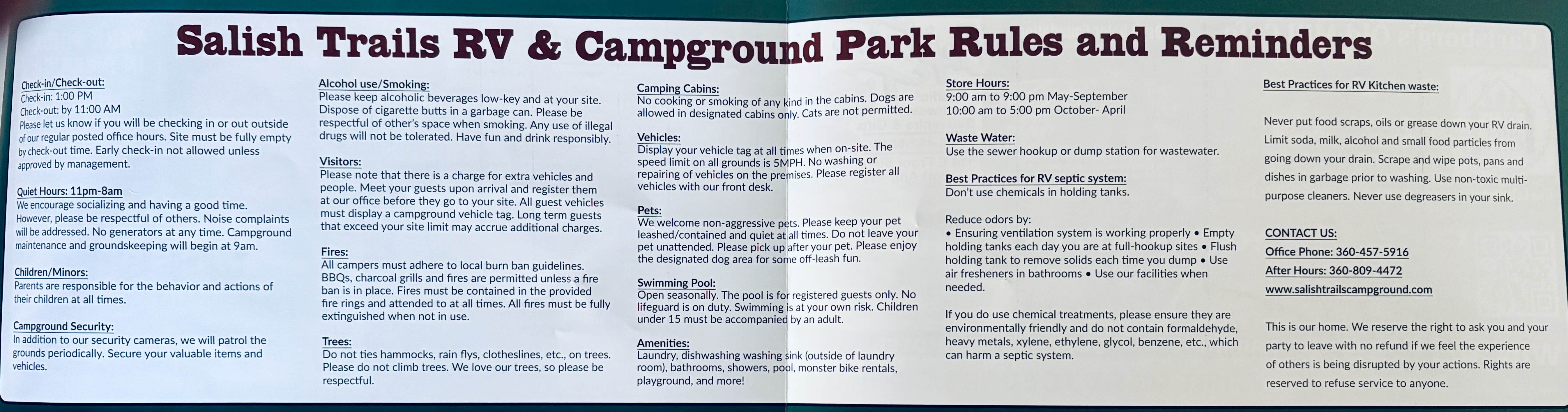 Camper-submitted photo at Salish Trails Campground near Sequim, WA