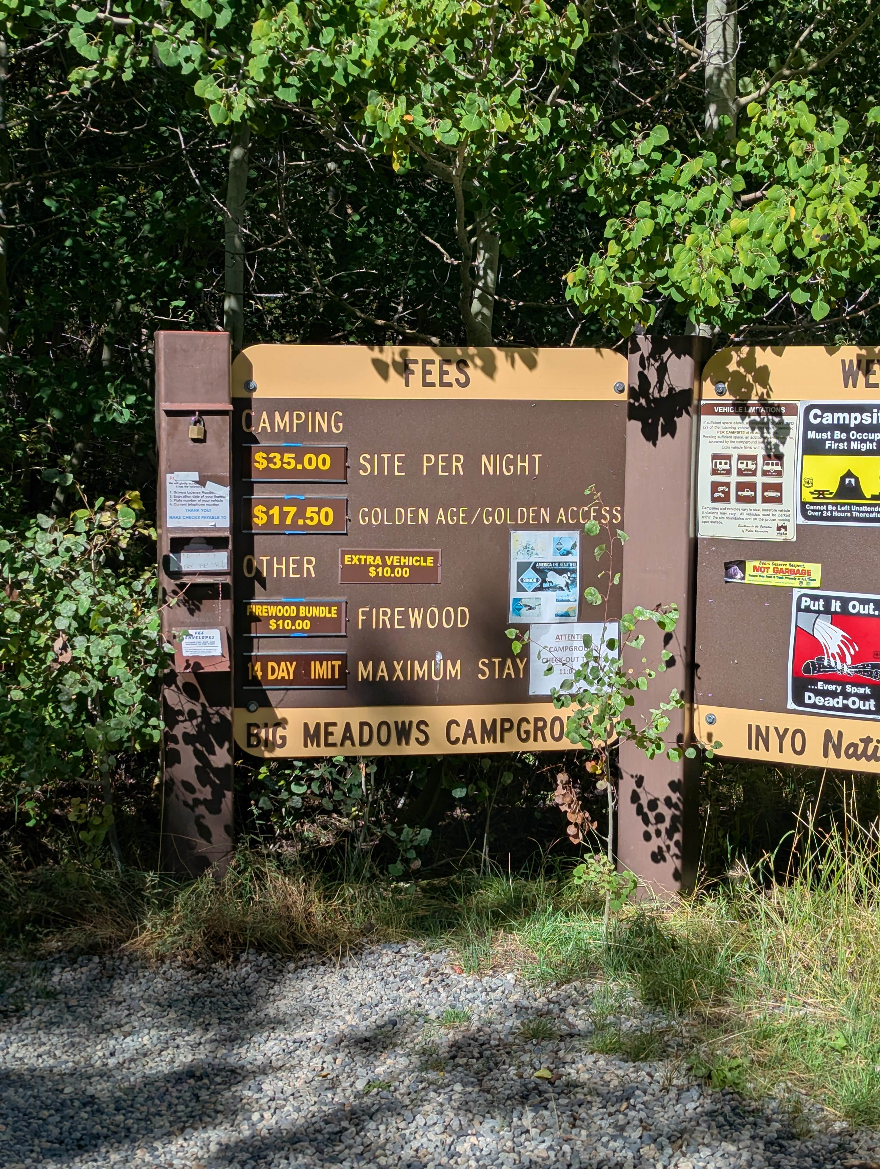 Camper-submitted photo at Big Meadows Campground near Toms Place, CA