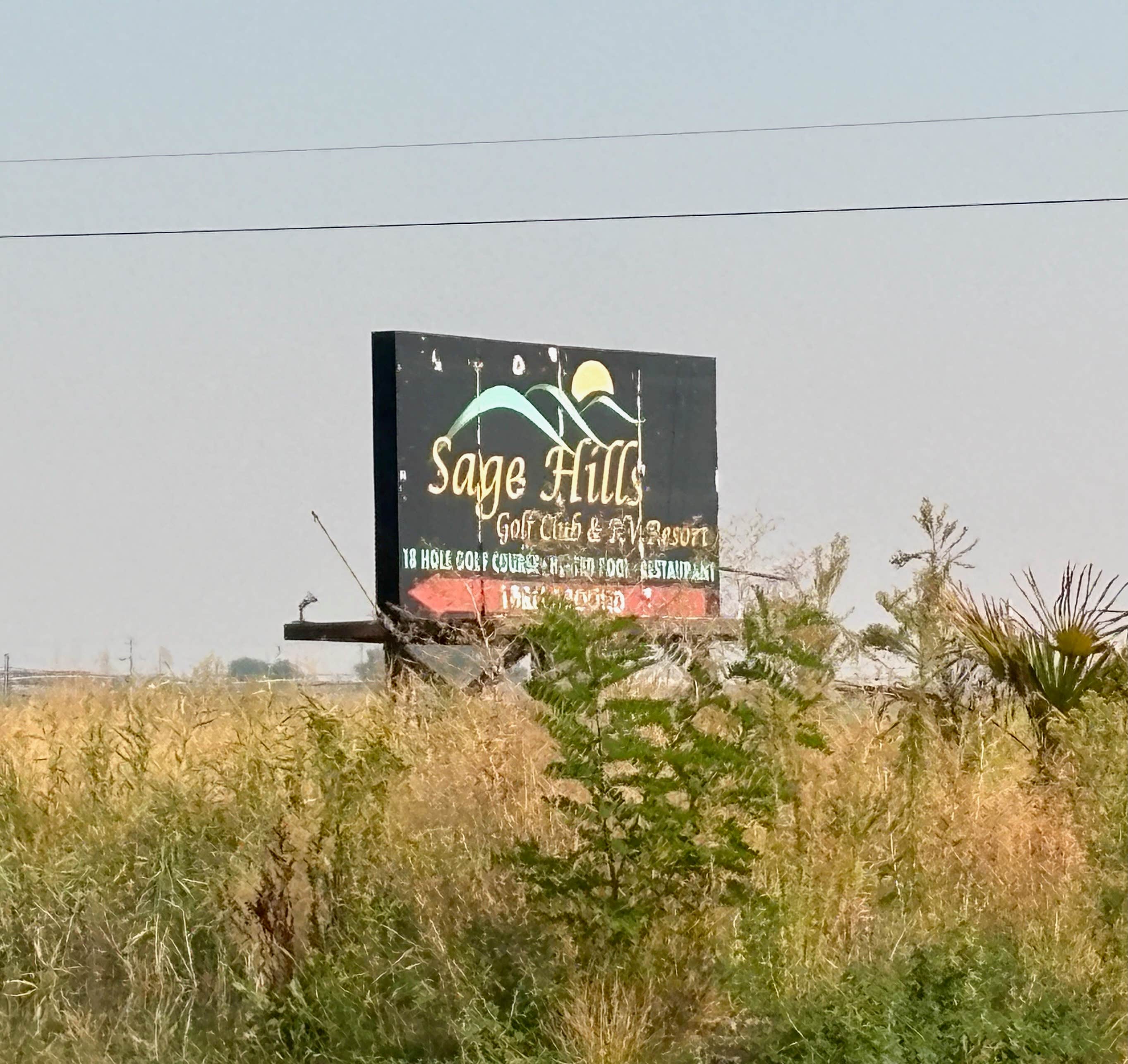 Camper-submitted photo at Sage Hills Golf Club & RV Resort near Coulee City, WA