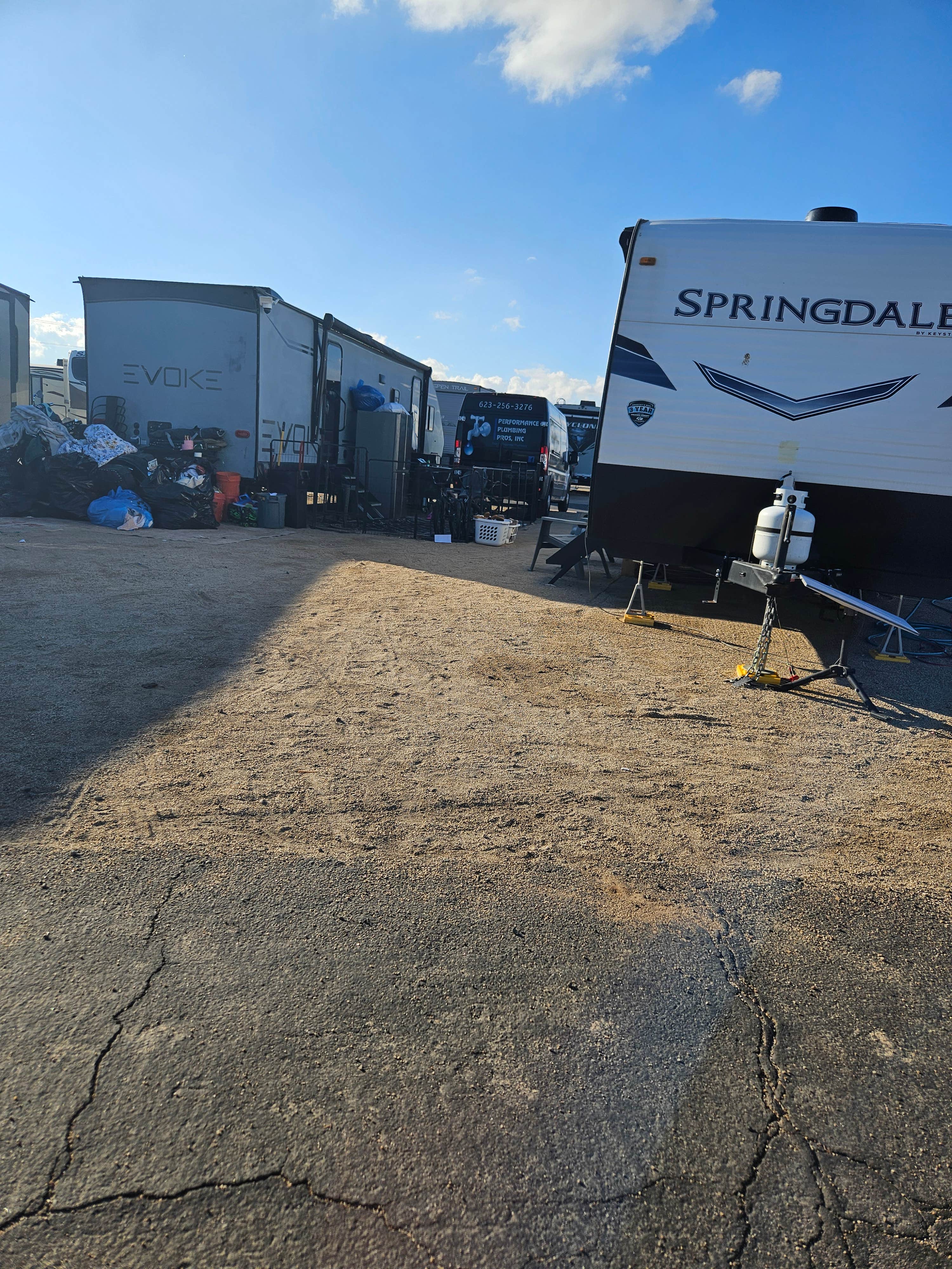 Nadine O.'s photo of rv camping at Leaf Verde RV Resort near Wickenburg, AZ