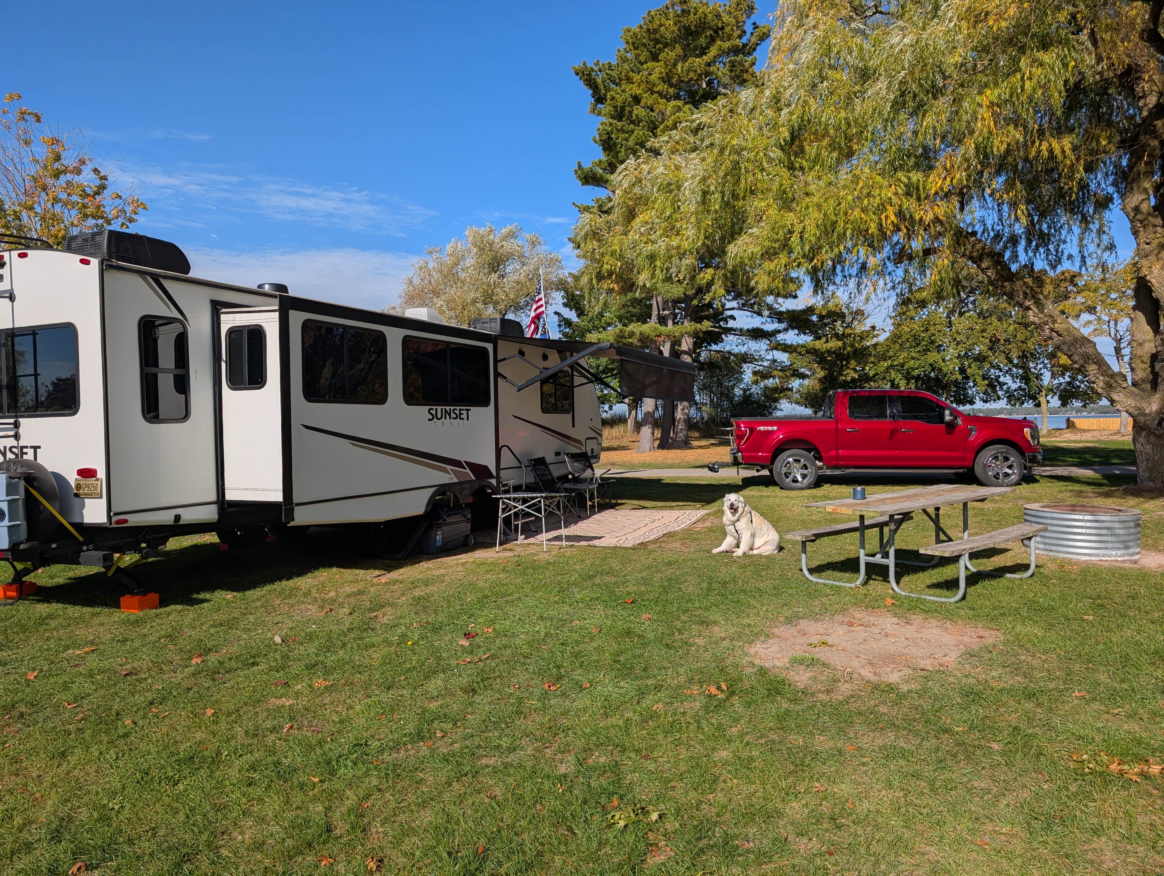 Ken C.'s photo of rv camping at Tawas Point State Park Campground near Port Austin, MI