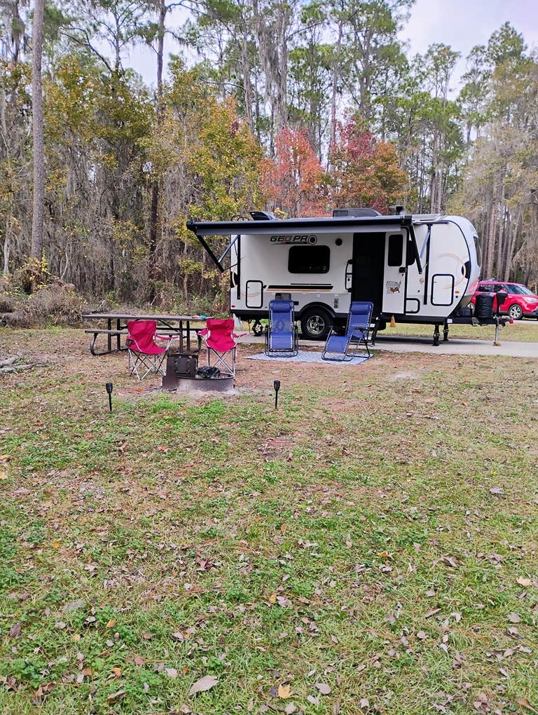 Richard A.'s photo of rv camping at Ocean Pond Campground near Osceola National Forest