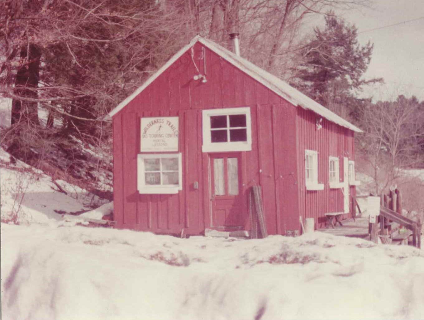 Dave V.'s photo of a cabin at Quechee State Park Campground near Lyme, NH
