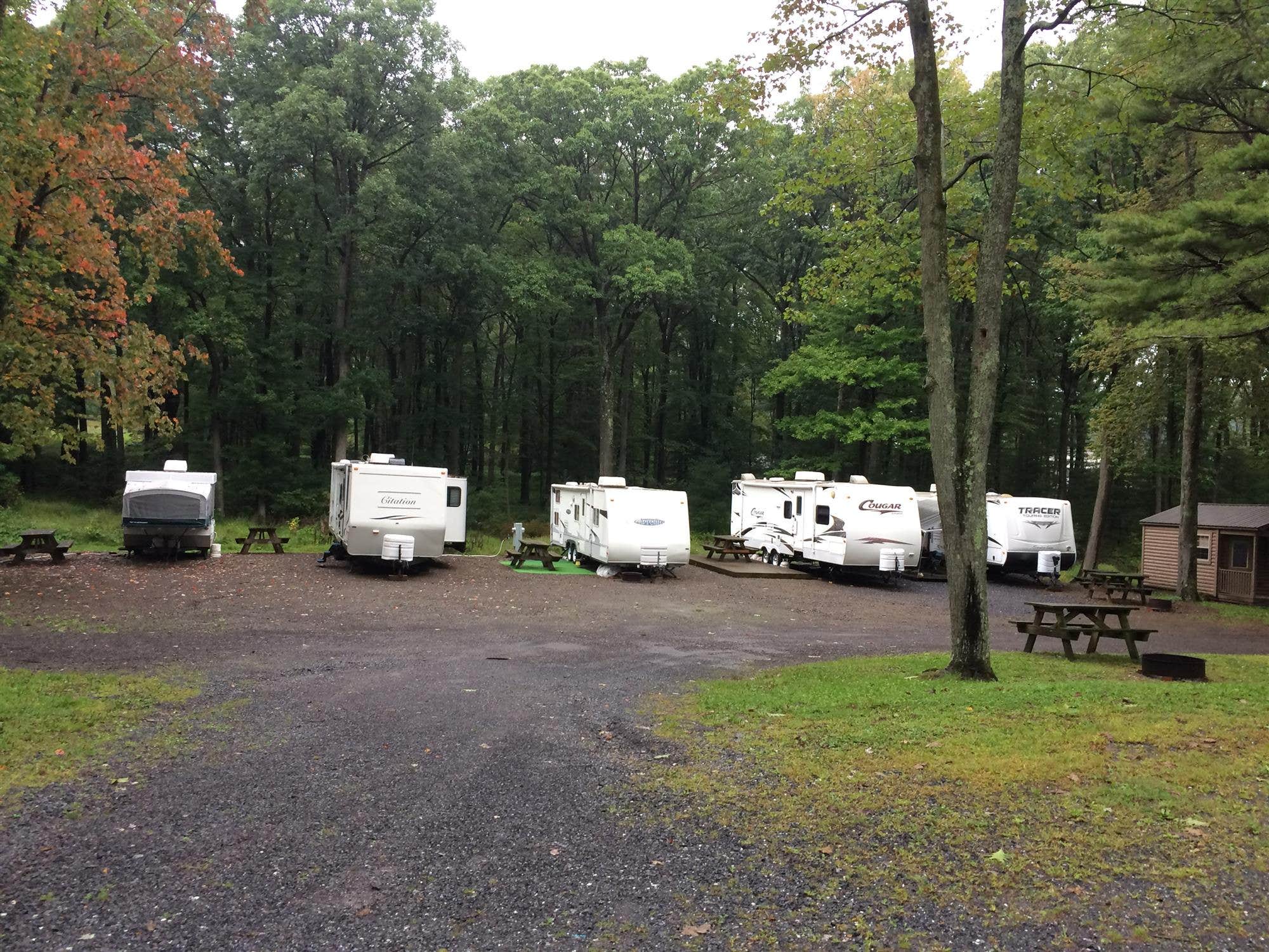 Amanda O.'s photo of rv camping at Seven Mountains Campground near Milroy, PA