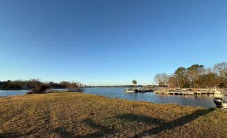 Maggie B.'s photo of camping with pets at Thousand Trails Lake Conroe near Coldspring, TX