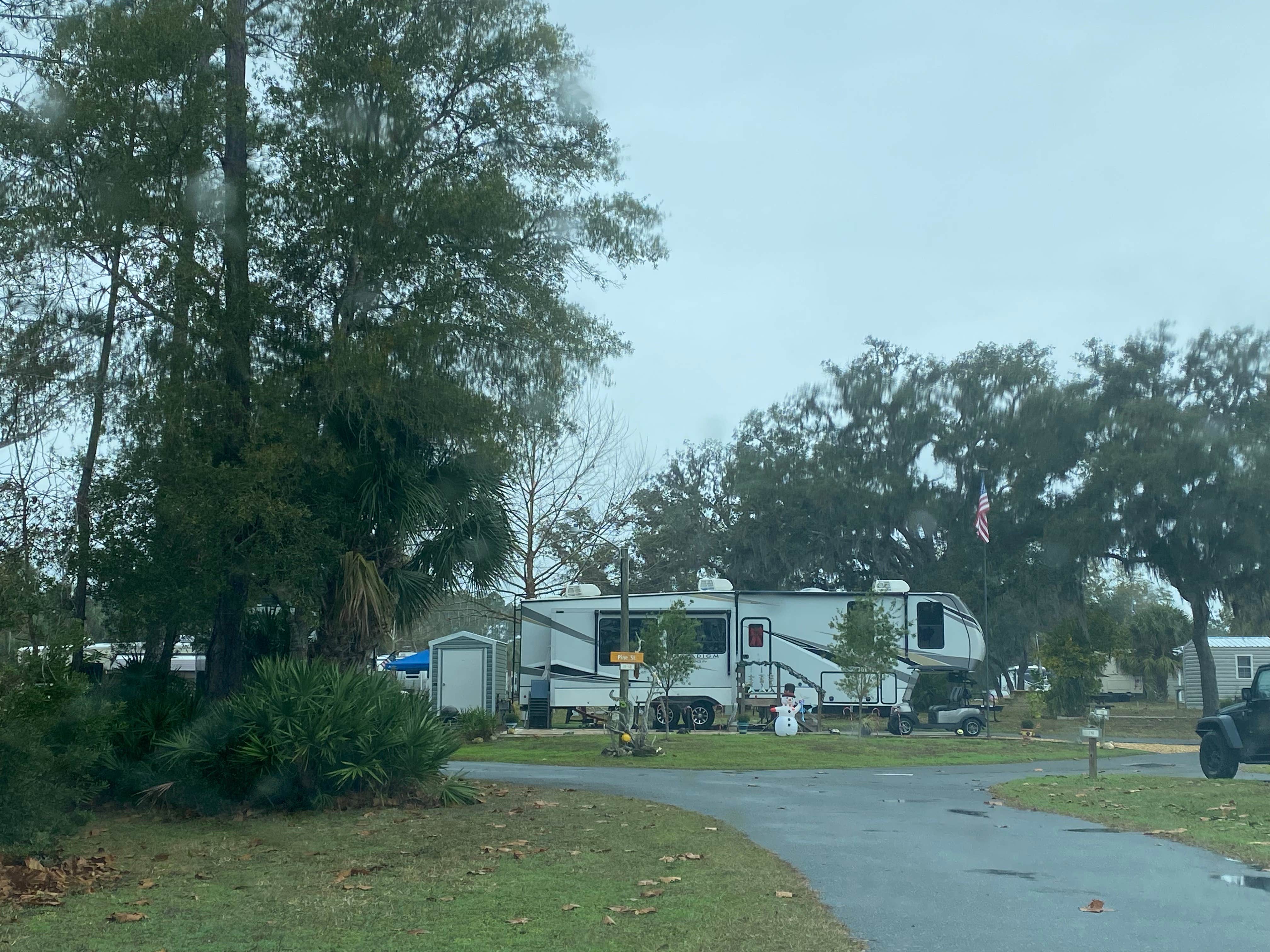 Maria Mercedes M.'s photo of camping with pets at Cedar Key RV Resort near Chiefland, FL