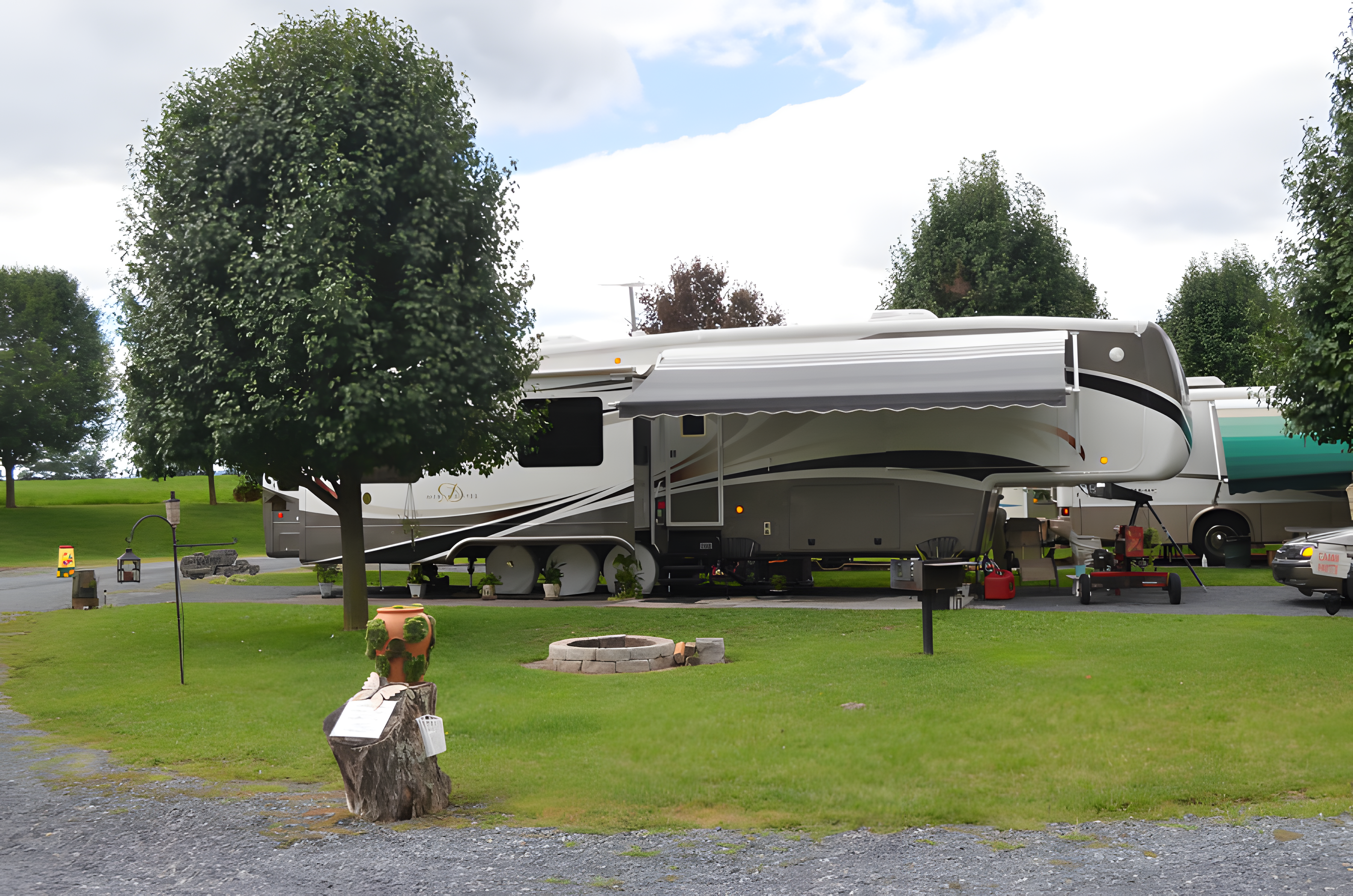 Joyce T.'s photo of rv camping at Lost River Campground near Baker, WV