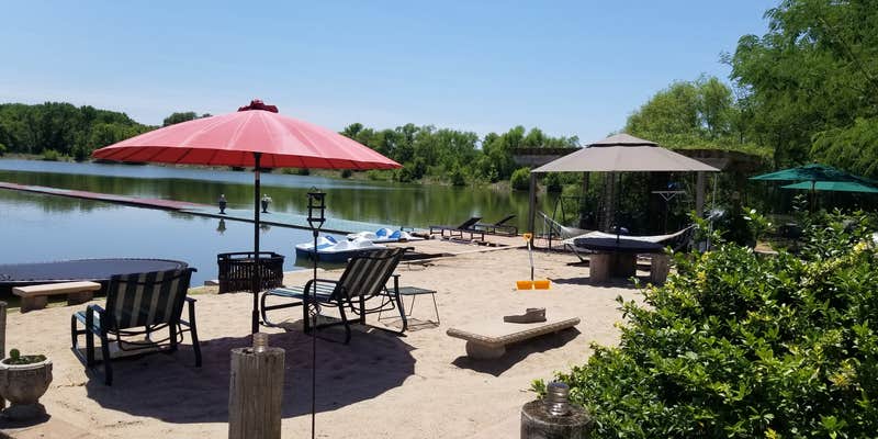 Camper submitted image from Harmony Lake Farm - Park & Playground